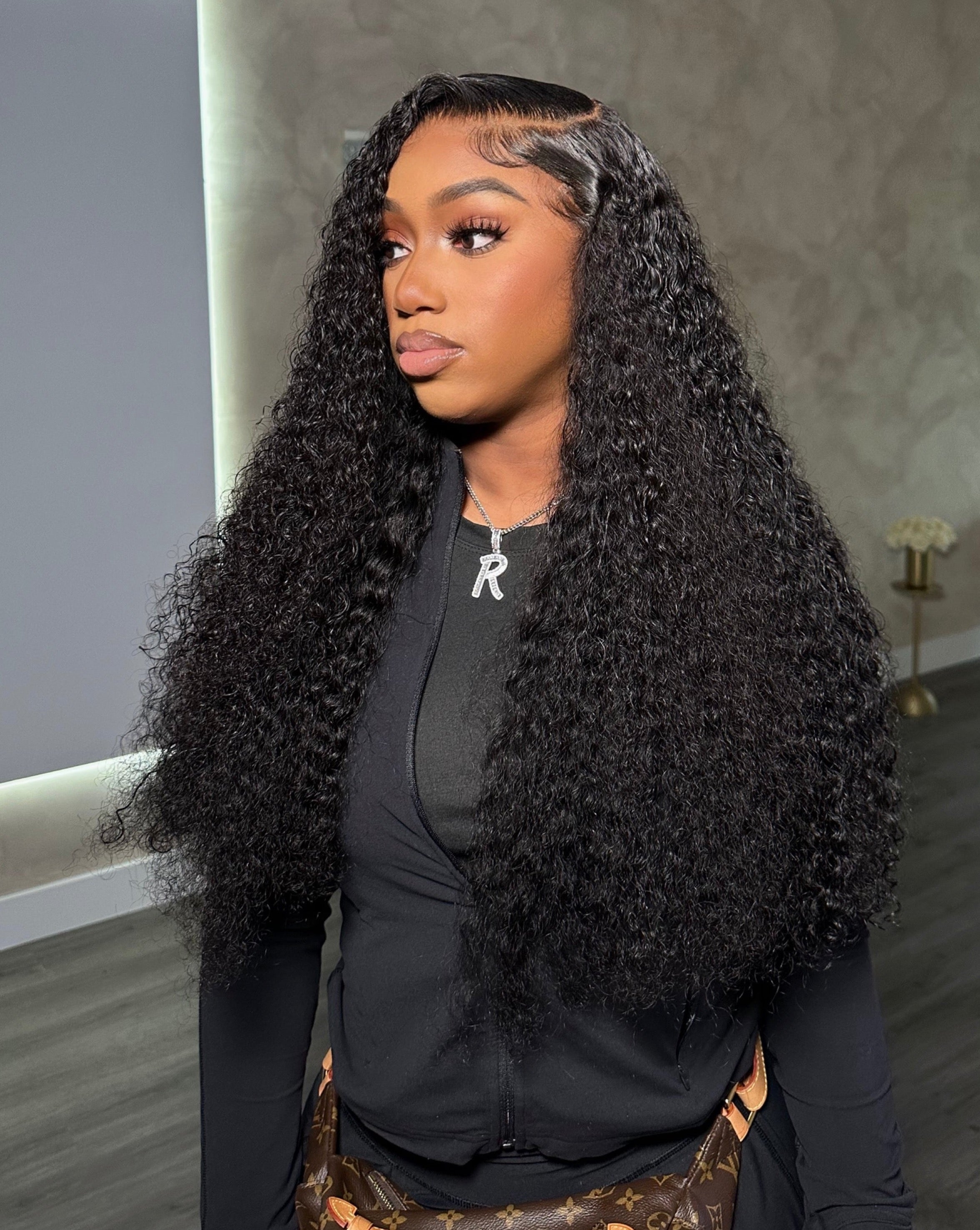 Italian Beauty Queen Curly Hair For Long Years Italian Curly 7x7 HD Lace Closure Wig β Shop Lavish Queens